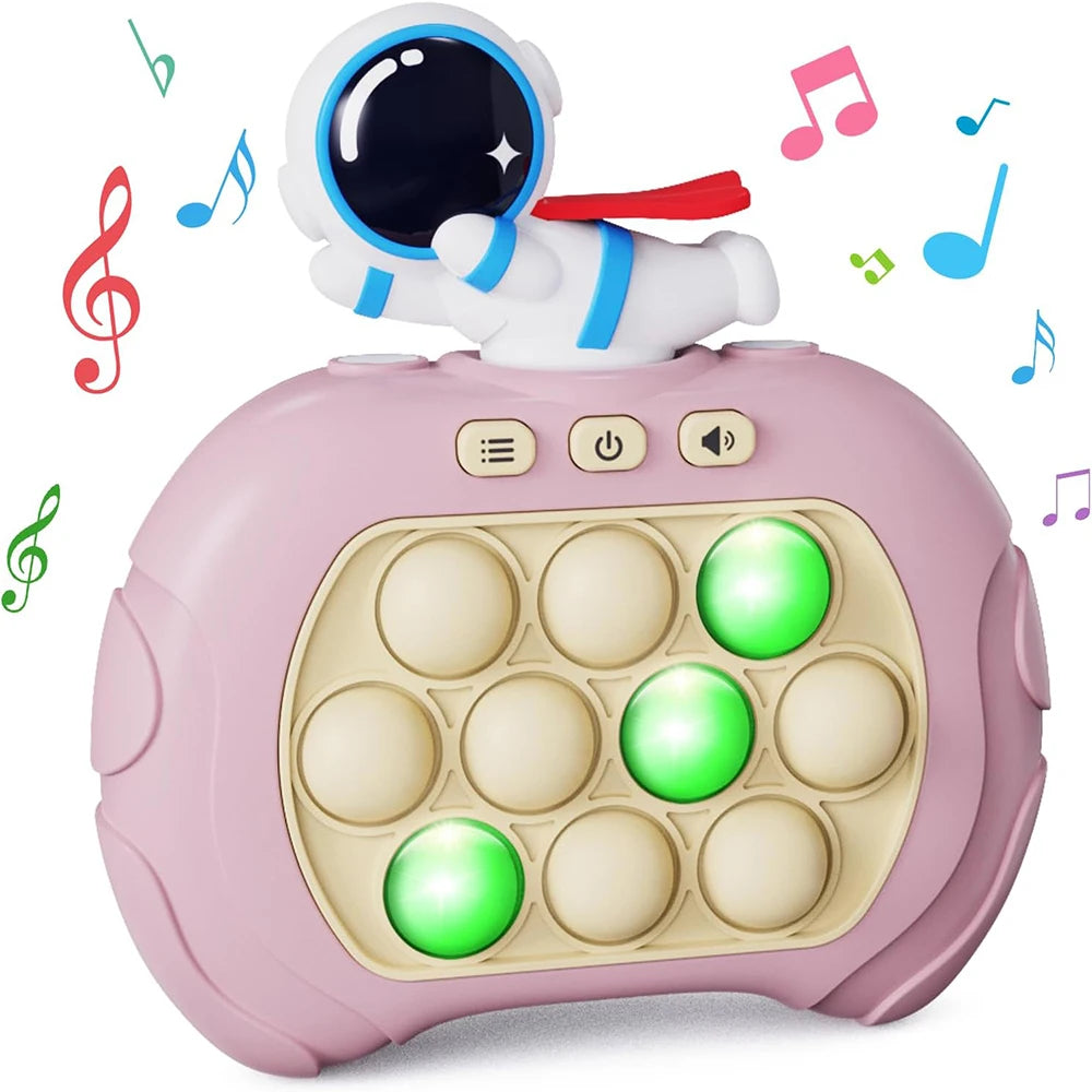 Pop Quick Push – Jeu Fidget Lumineux Anti-Stress pour Enfants et Adultes (Whac-A-Mole Sensoriel)