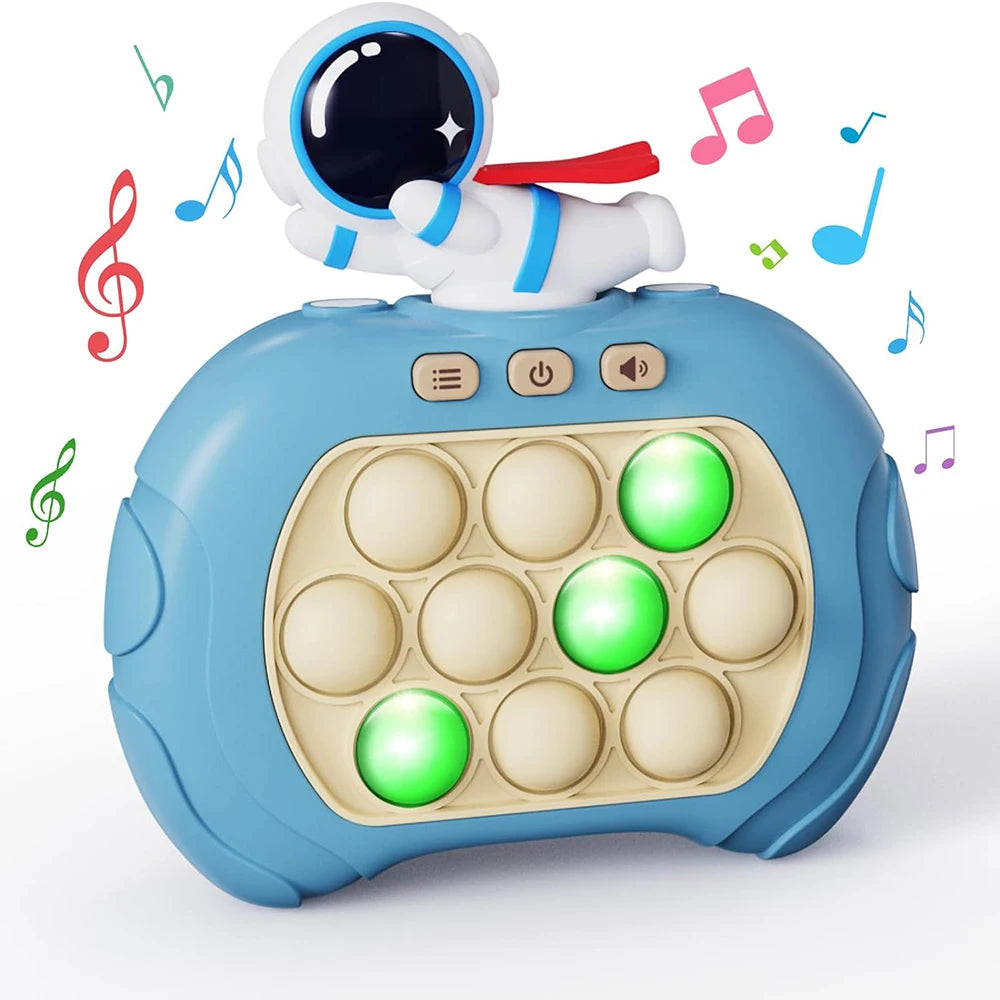 Pop Quick Push – Jeu Fidget Lumineux Anti-Stress pour Enfants et Adultes (Whac-A-Mole Sensoriel)