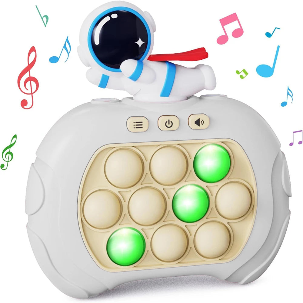 Pop Quick Push – Jeu Fidget Lumineux Anti-Stress pour Enfants et Adultes (Whac-A-Mole Sensoriel)