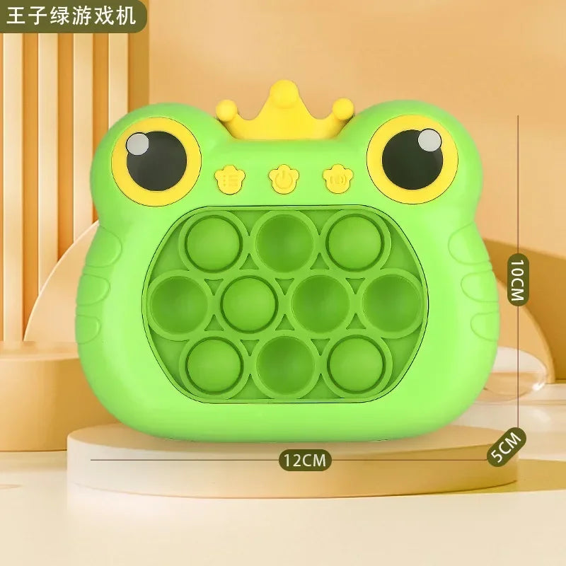 Pop It Lumineux – Jeu Fidget Quick Push Bubble pour Enfants, Anti-Stress avec LED